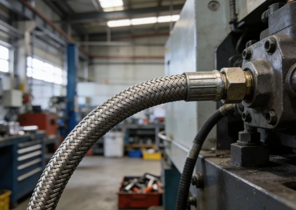 Hydraulic hoses for construction machinery