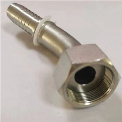20241 45° Metric Female Flat Seal Fitting